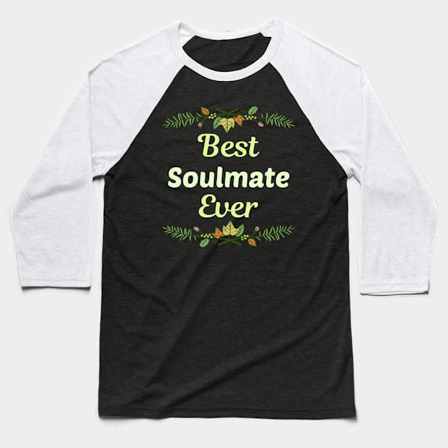 Family Leaf Soulmate Baseball T-Shirt by blakelan128